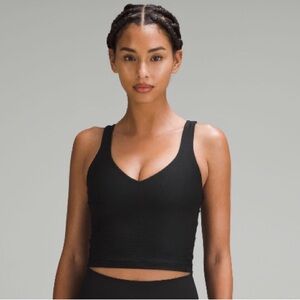 Lululemon Scoop Neck Yoga Align Tank Top *Grid Texture